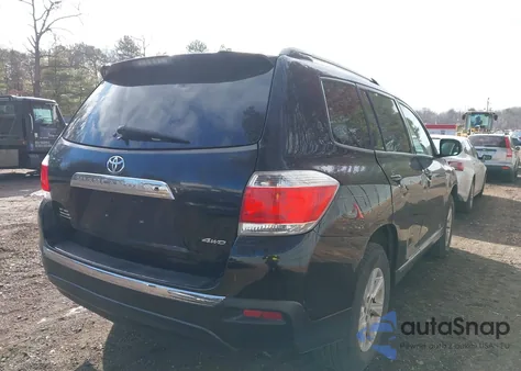 2012 Toyota Highlander Se V6 from USA, damaged, VIN 5TDBK3EHXCS104502